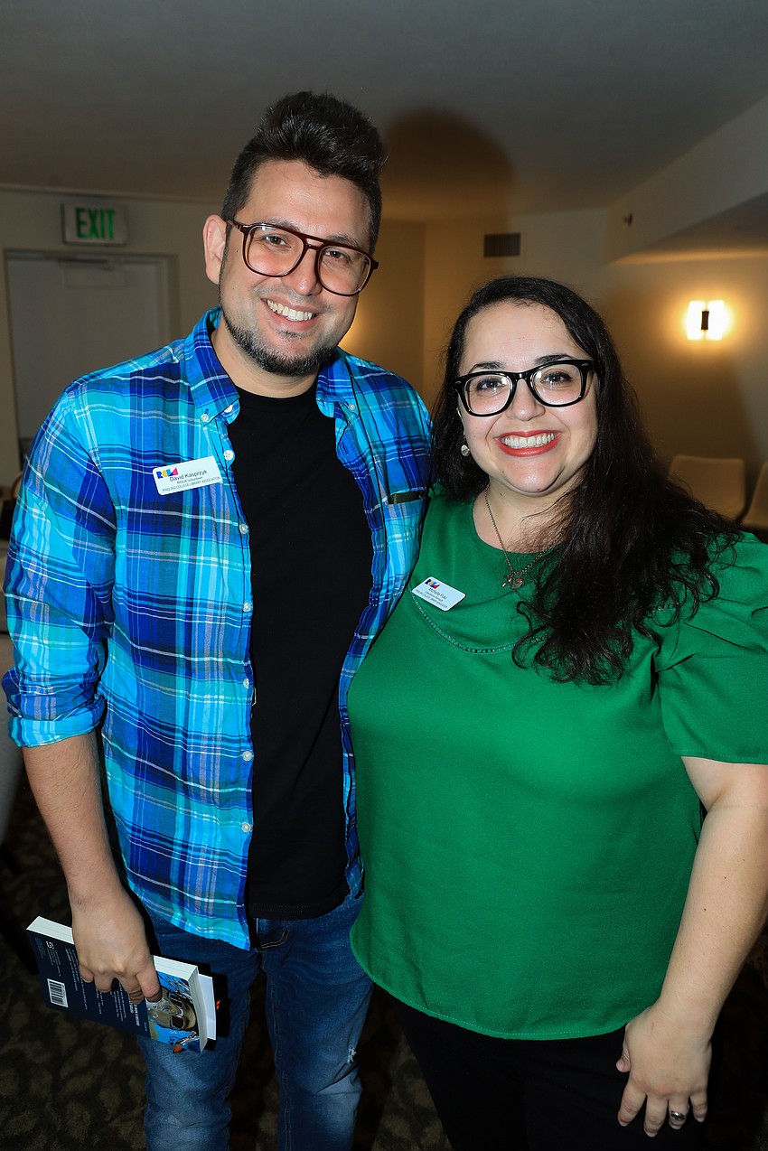 David Kasprzyk and Michelle Frau