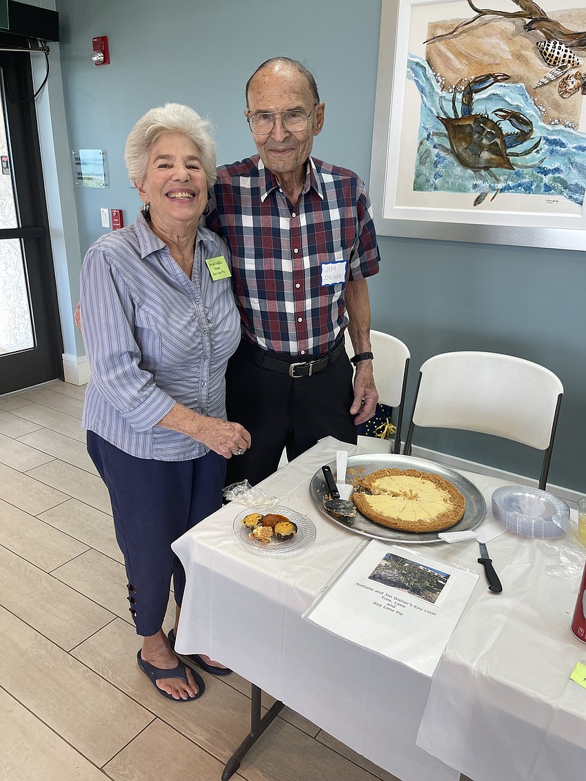 Jim and Nathalie Diener dish out their 