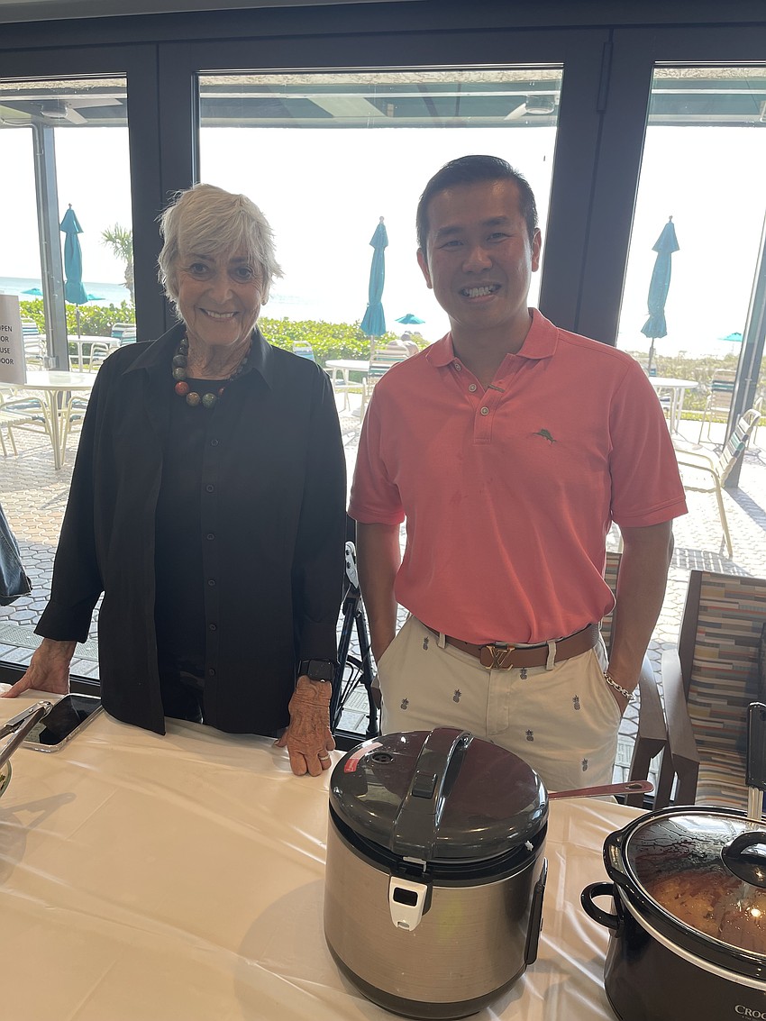 Gladys Shapiro and Eric Teoh