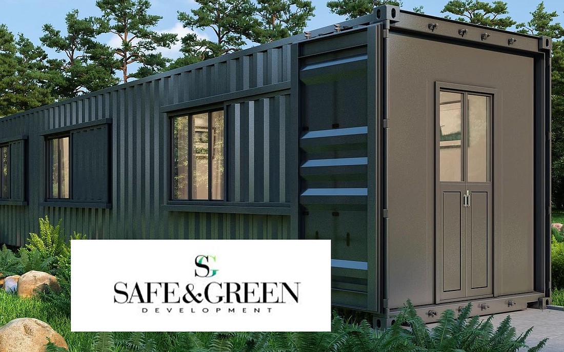 Safe & Green Holdings Corp., previously called SG Blocks, converts shipping containers into buildings.