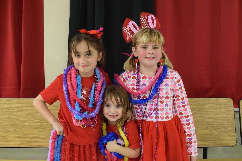 Third grader Kaylee Casablanca loves dancing with her sister Briana Casablanca and third grader Aubrielle Deaugustinis.