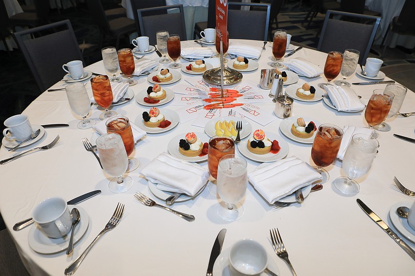 Around 700 people attended the luncheon.