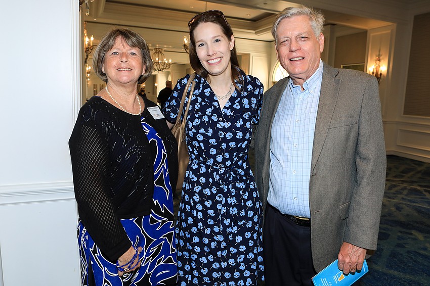 Sarabeth Kalajian with Grier and Scott Ferguson