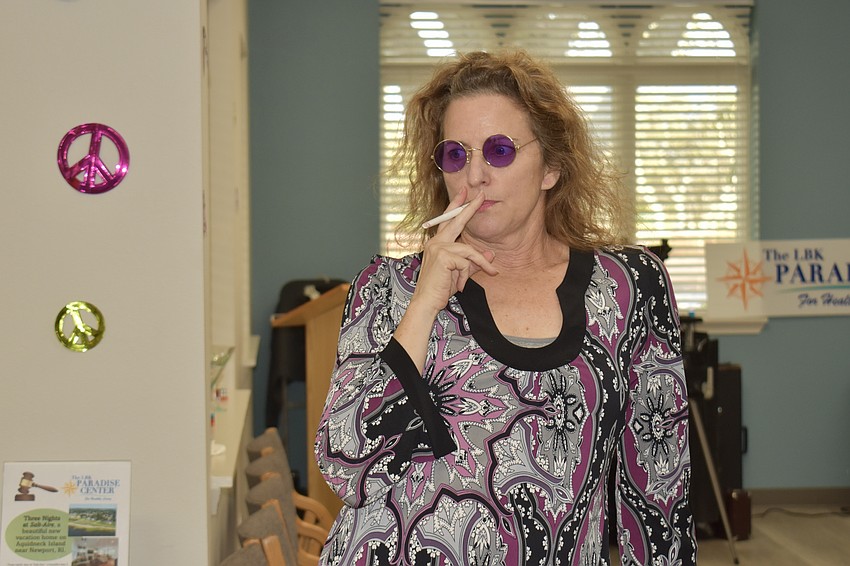 CEO Suzy Brenner gets into character.