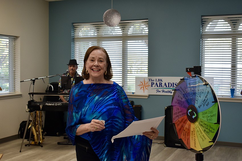 Vicki Lyons takes a spin and wins a prize.