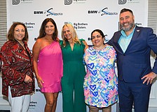 CEO Joy Mahler, Katie Emmons, chairwoman Kristina Eastmond, Jennifer Simms and Scooter Maloney
