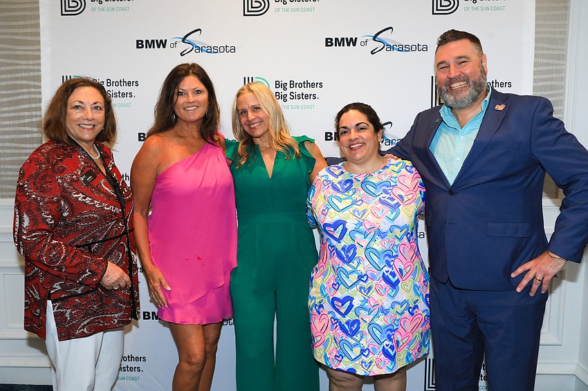 CEO Joy Mahler, Katie Emmons, chairwoman Kristina Eastmond, Jennifer Simms and Scooter Maloney