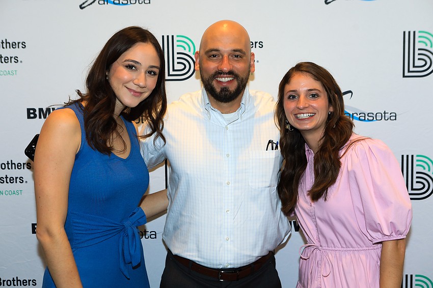 Raven Peters, James O'Donnell and Hannah Compton