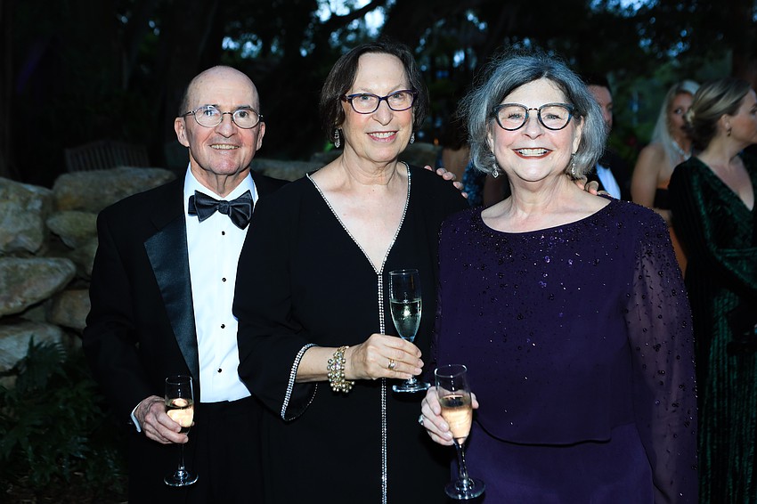 David and Ilene Denton with Pam Rhodes