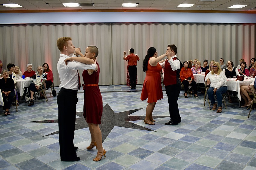 The Dynasty Stars perform at St. Mary, Star of the Sea Catholic Church on Feb. 13.