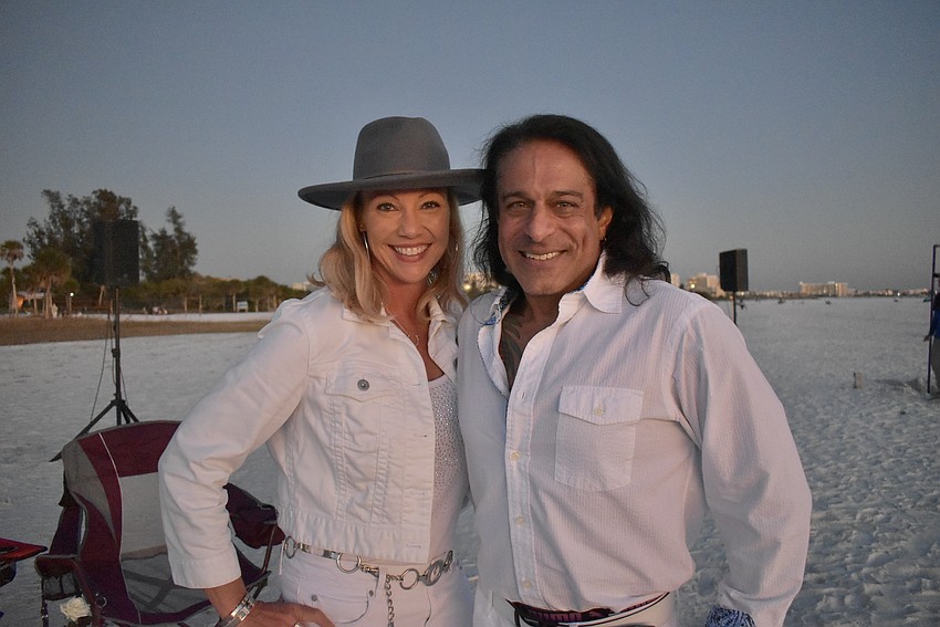 Tracy and Pavan Mediratta renew their 17 years of marriage.