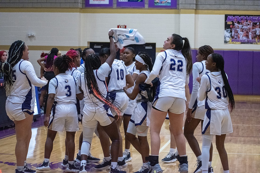 Booker High girls basketball is headed back to the Final Four after a win over Academy of the Holy Names on Feb. 17.