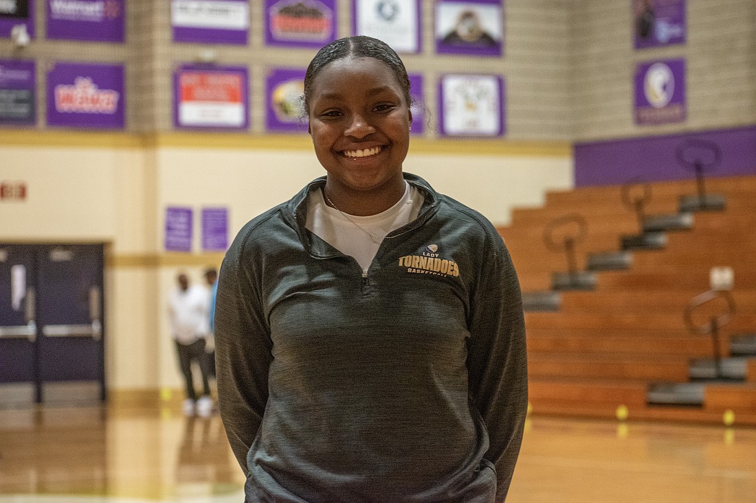 Booker High girls basketball senior Leah DuBose.