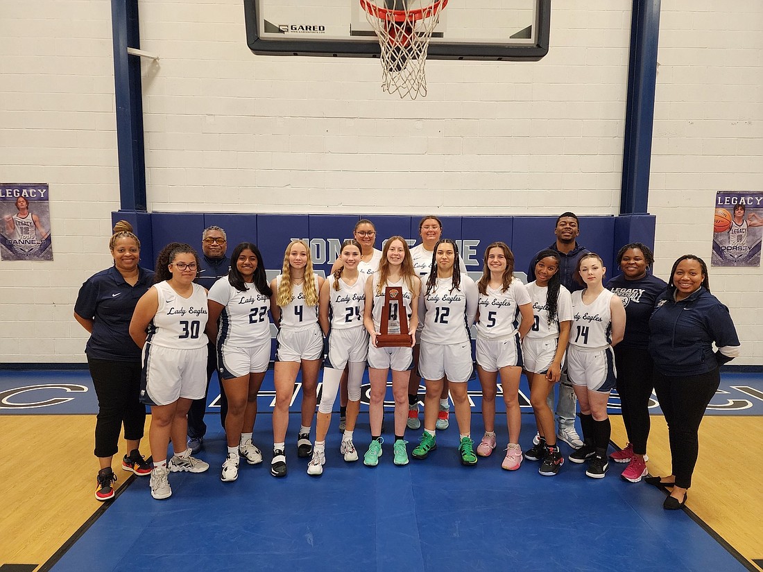 The Legacy Charter School girl’s basketball team made history this year.