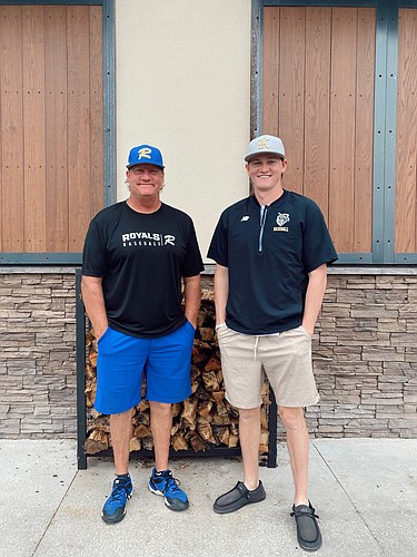 TFA head baseball coach Scott Grove coached his son, Dakoda Grove, through high school. On Tuesday, Feb. 14, father and son faced each other from the opposite side of the diamond.