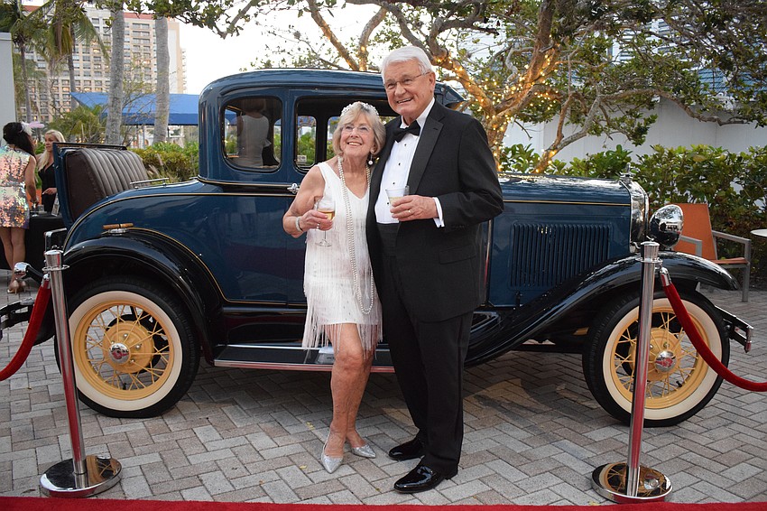 Lakewood Ranch's Rosemary and John Gurski are excited to attend their first Sisterhood for Good event. Rosemary Gurski says they spend December through May in Lakewood Ranch, and they are trying to learn more about the area.