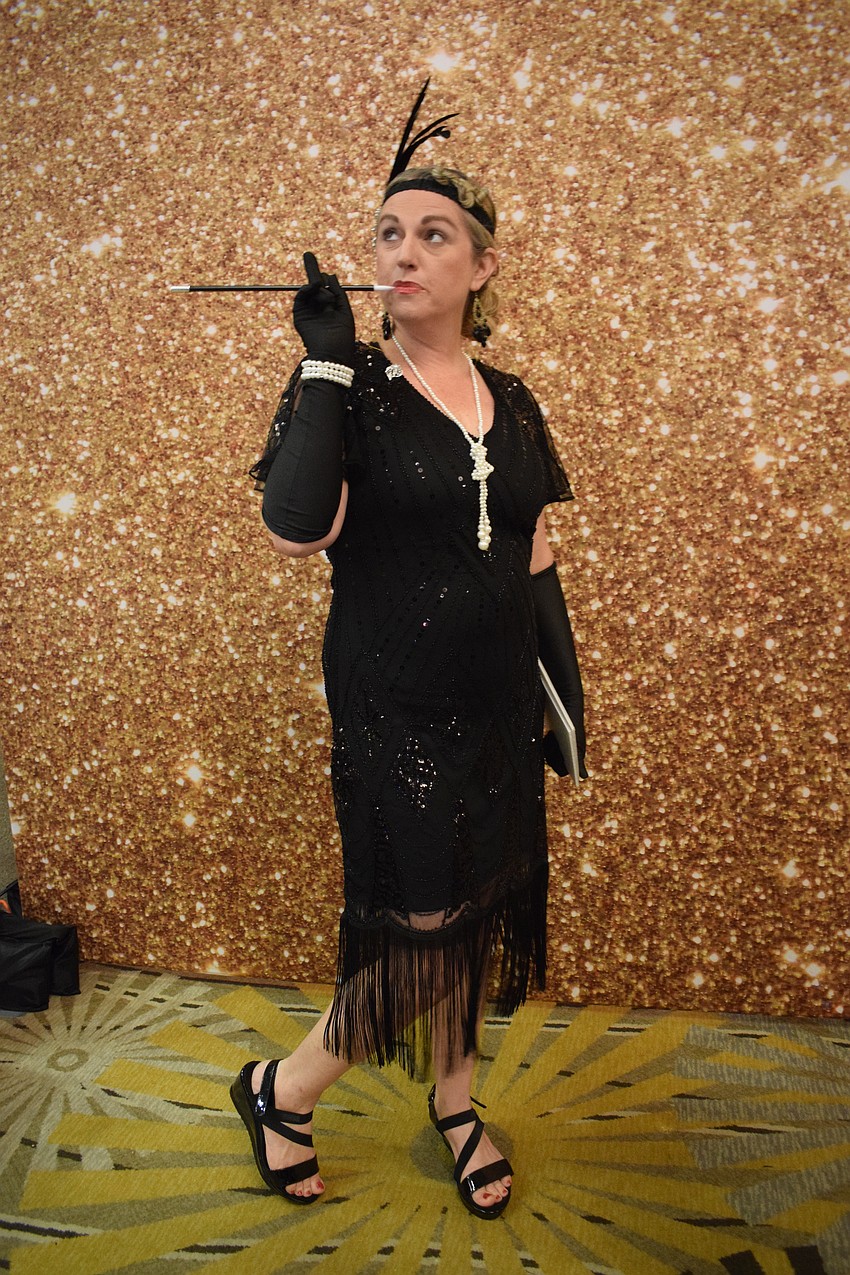 Port Charlotte's Christine Carey says she's honored to be at Sisterhood for Good's Gatsby Speakeasy Soirée. Carey, who is the director of the nonprofit Valerie's House, hopes the nonprofit can receive one of Sisterhood for Good's grants.