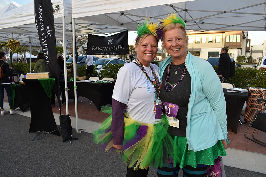 Lakewood Ranch's Barb Eimers and Sue Brownell say they love both participating in a motivating 5K run, but also supporting the community at the same time.