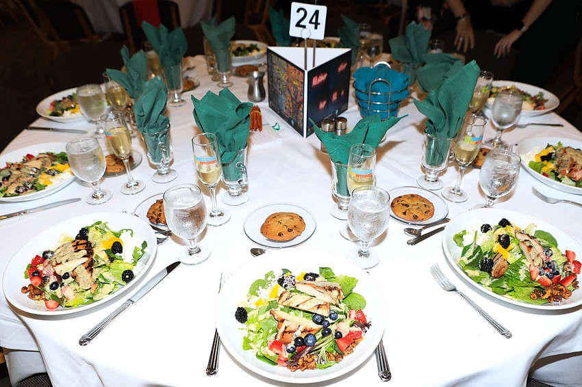 Hundreds attended the event at Michael's On East.