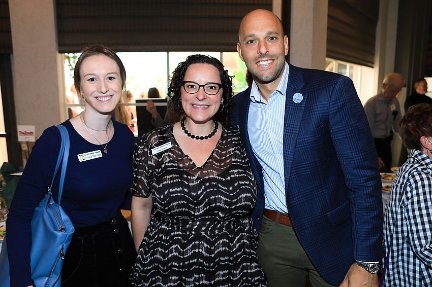 Alyssa Barnsley, Kelly Borgia and Anthony Baldo