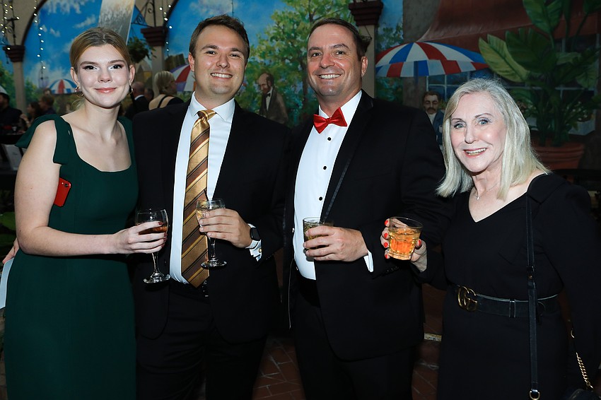 Julia Fogerty and Anthony Burgess with Thomas Urfer and Judith Schwartzbaum