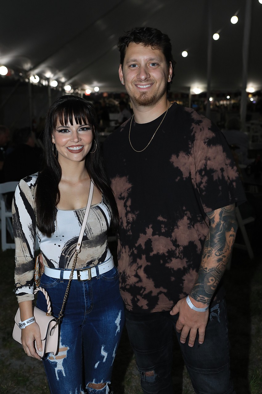 Amelia Colgate and Steven Norato