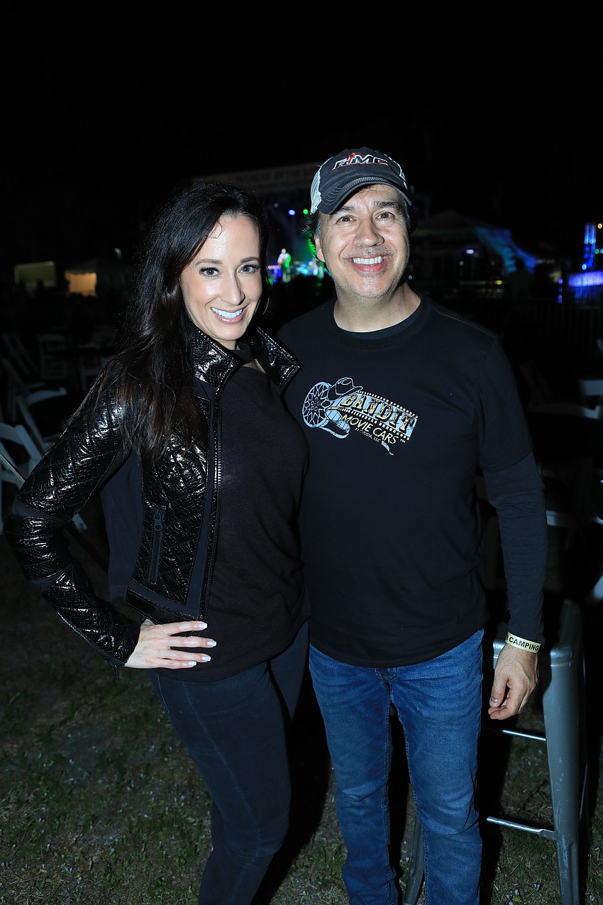 Robin Huff and Ric Rodriguez