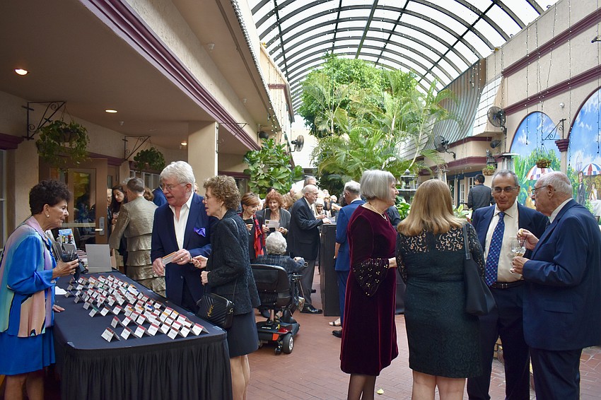 About 165 people attended an anniversary party for Temple Beth Israel on Sunday evening.