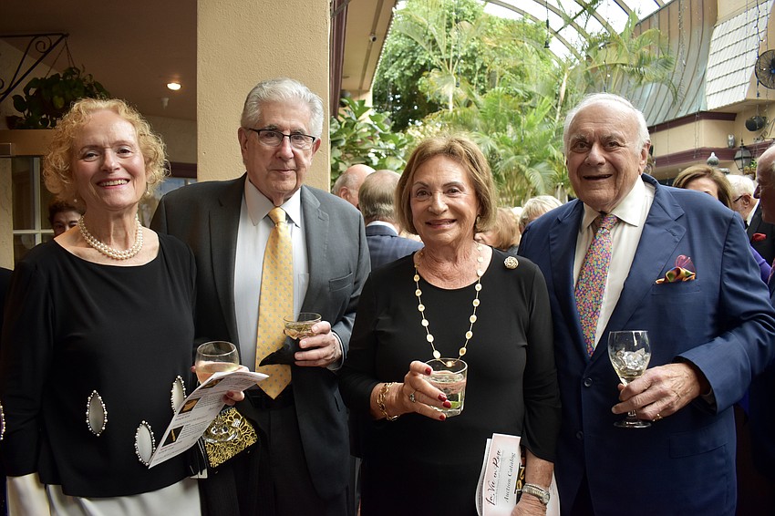 Joyce Sambursky, Steve Maimon, Co-president Marion Levine and Sam Samelson
