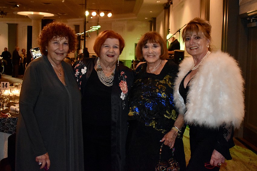 Gloria Feibus, Lynn Burton, Barbara Rosenthal and Susan Goldfarb