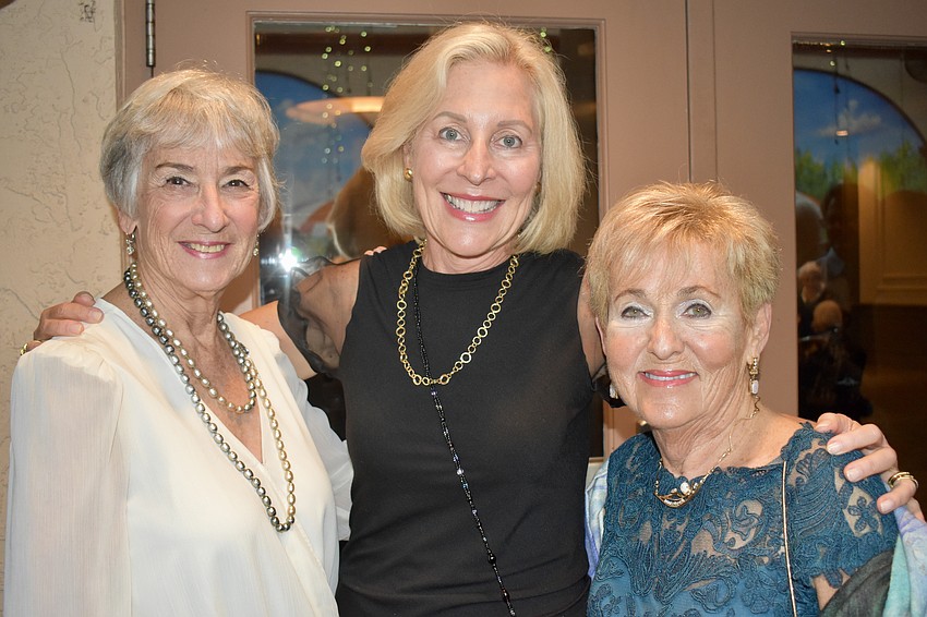 Holly Freedman, Susan Gorin and Bunny Skirboll
