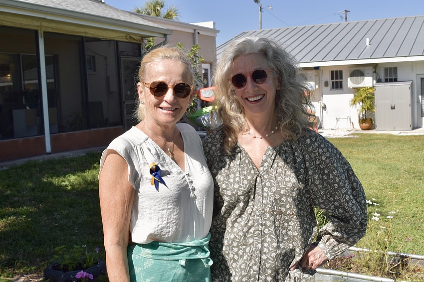 Roksolana Tymiak-Lonchyna and Sharon Penn. Penn offers a great tip from her travels to Italy. Add eggs and cheese to leftover pasta and turn it into a frittata.