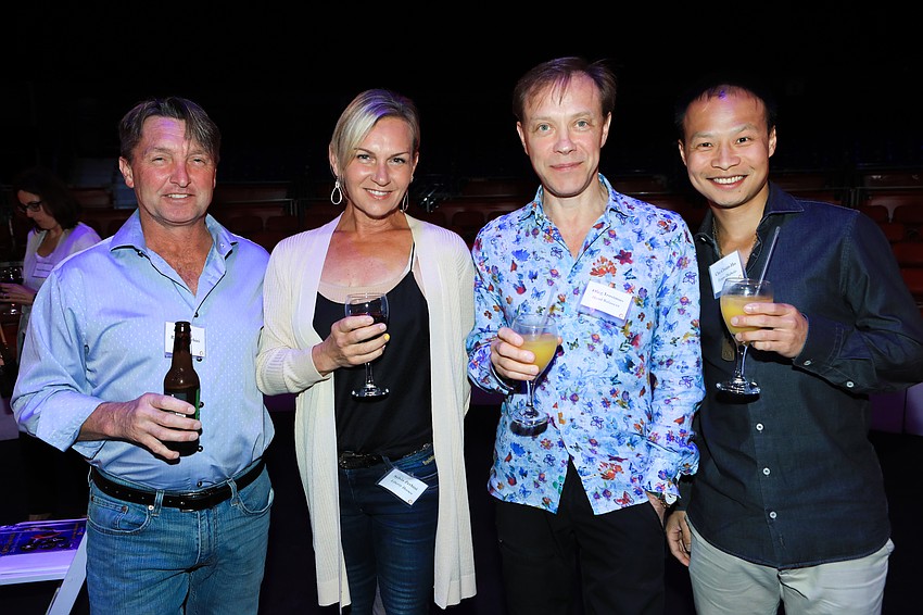 Richie and Sylvia Zerbini with Oleg Izossimov and Chu Chuan-Ho