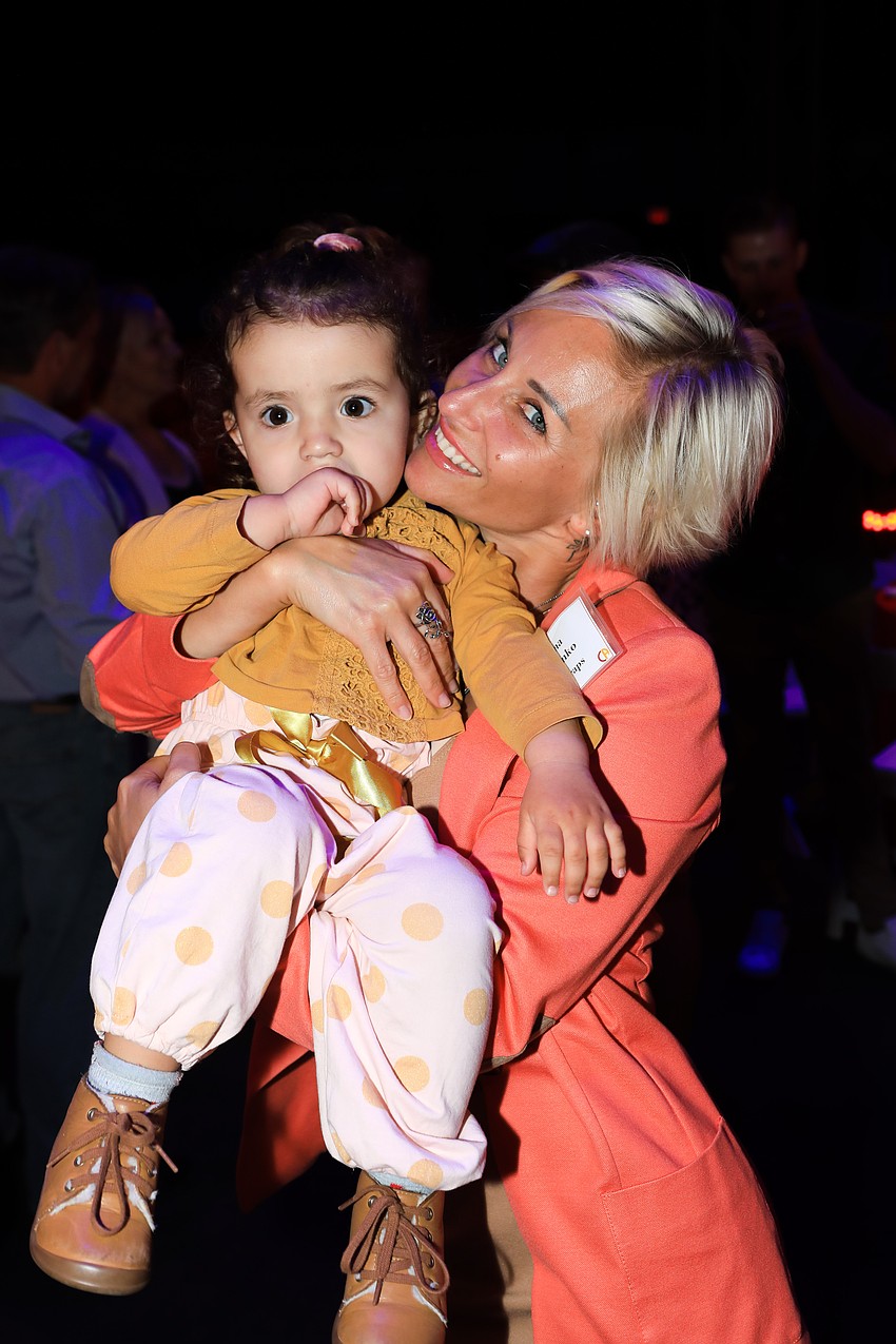 Luz Posada and Maryna Tkachenko