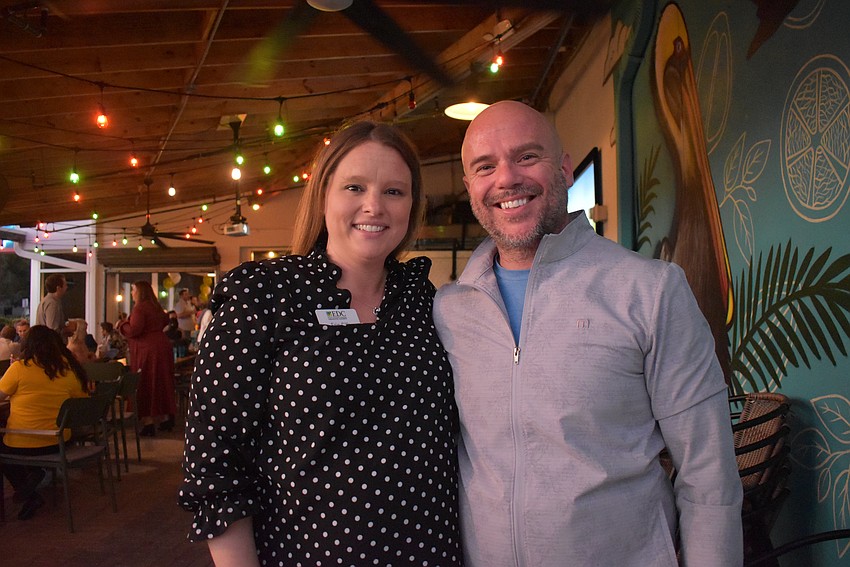 Downtown Sarasota Alliance Erin Silk and Justin Tobiasz