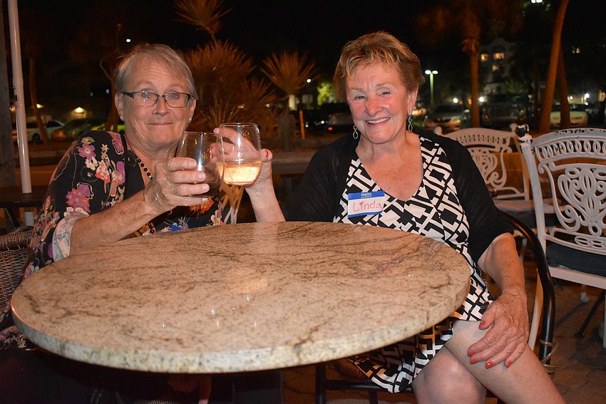 Diana Hamilton and Linda Holland attend the Downtown Sarasota Alliance Annual Evening of Recognition and Awards on Feb. 21