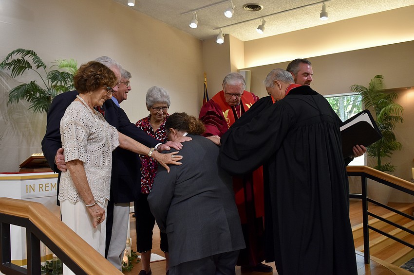 The ministry covenant group and reverends commission Jeffrey Nunes as a pastor.