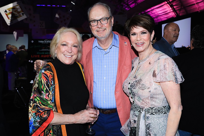 Sherry and Tom Koski with Wendy Feinstein