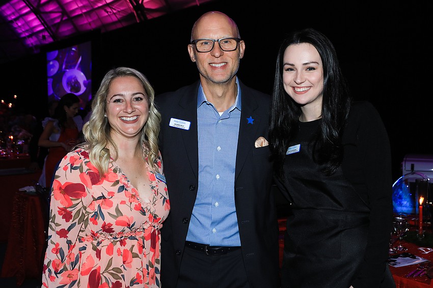 Taylor Marini, COO Richard Kelly and Katie Alexander