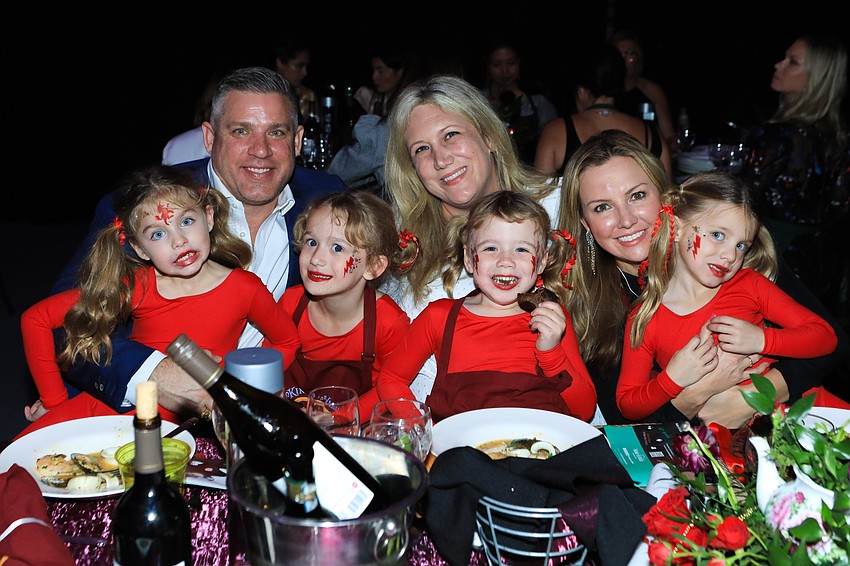 Ethan and Ellie Biter, Stacy and Ava Mahler, Molly and Maya Biter