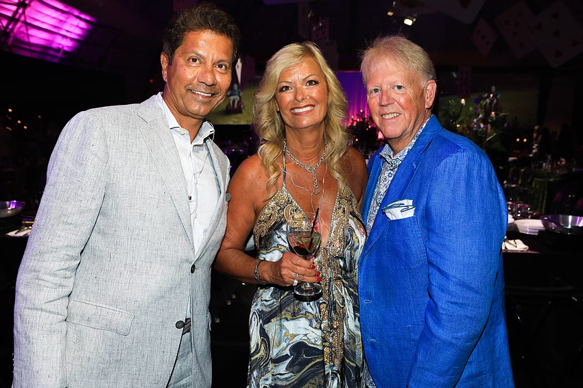 Sean Natarajan with Starr and Bill Humphries