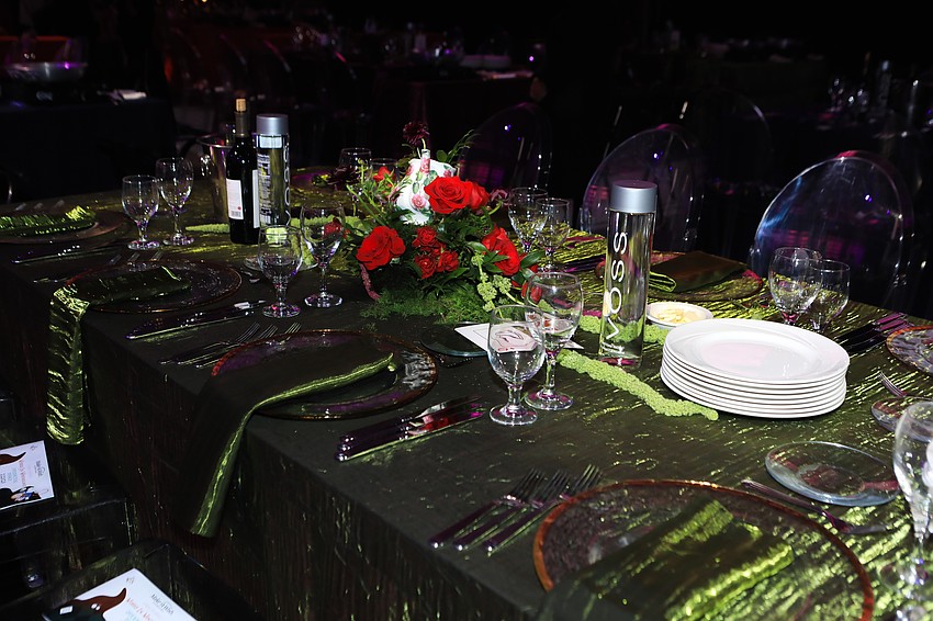 The event adopted an Alice In Wonderland theme.