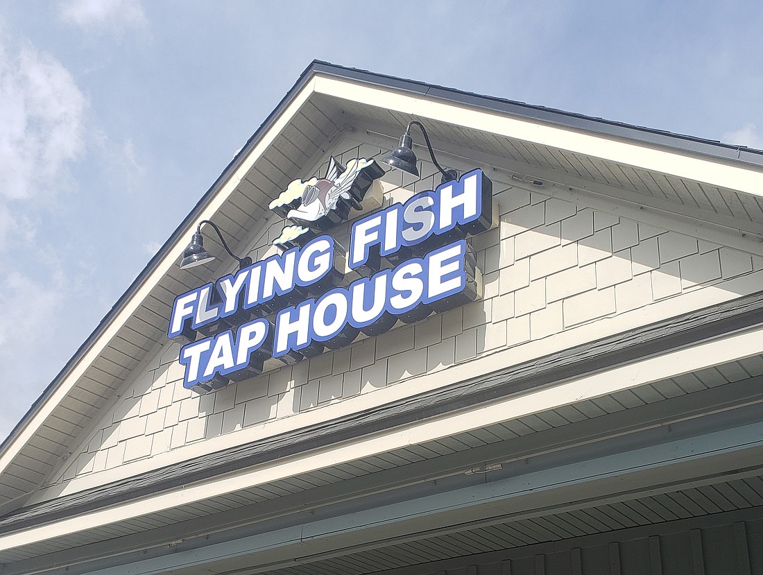 The Flying Fish Taphouse at 1341 Airport Road in North Jacksonville near Jacksonville International Airport.