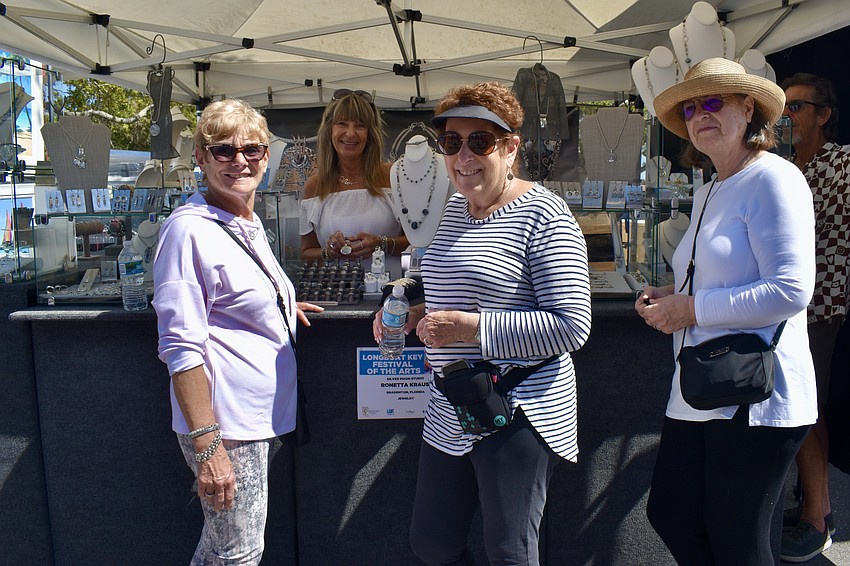 Karen Dunkelman, Ronetta Krause, Arlene Skversky and Alice Blannett