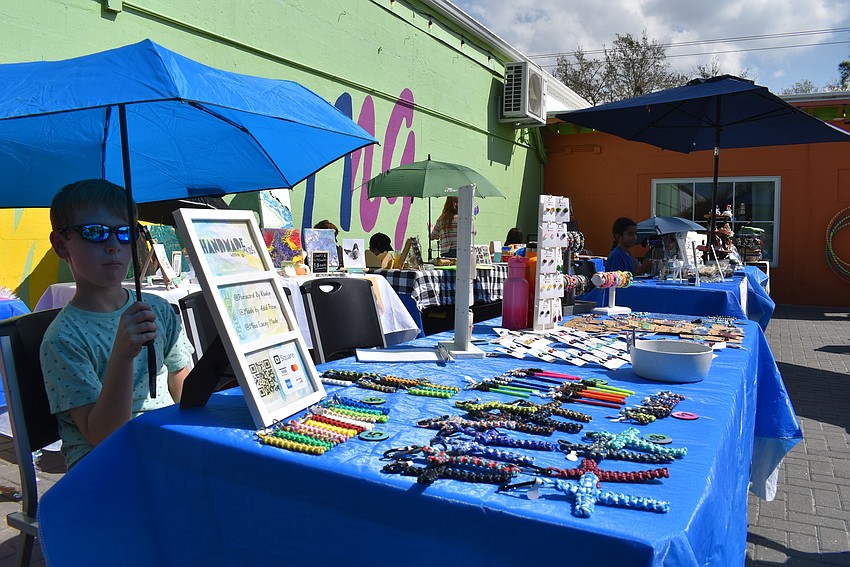 The 4th Annual Young Entrepreneur Market brought 15 booths full of handmade items made by kids.