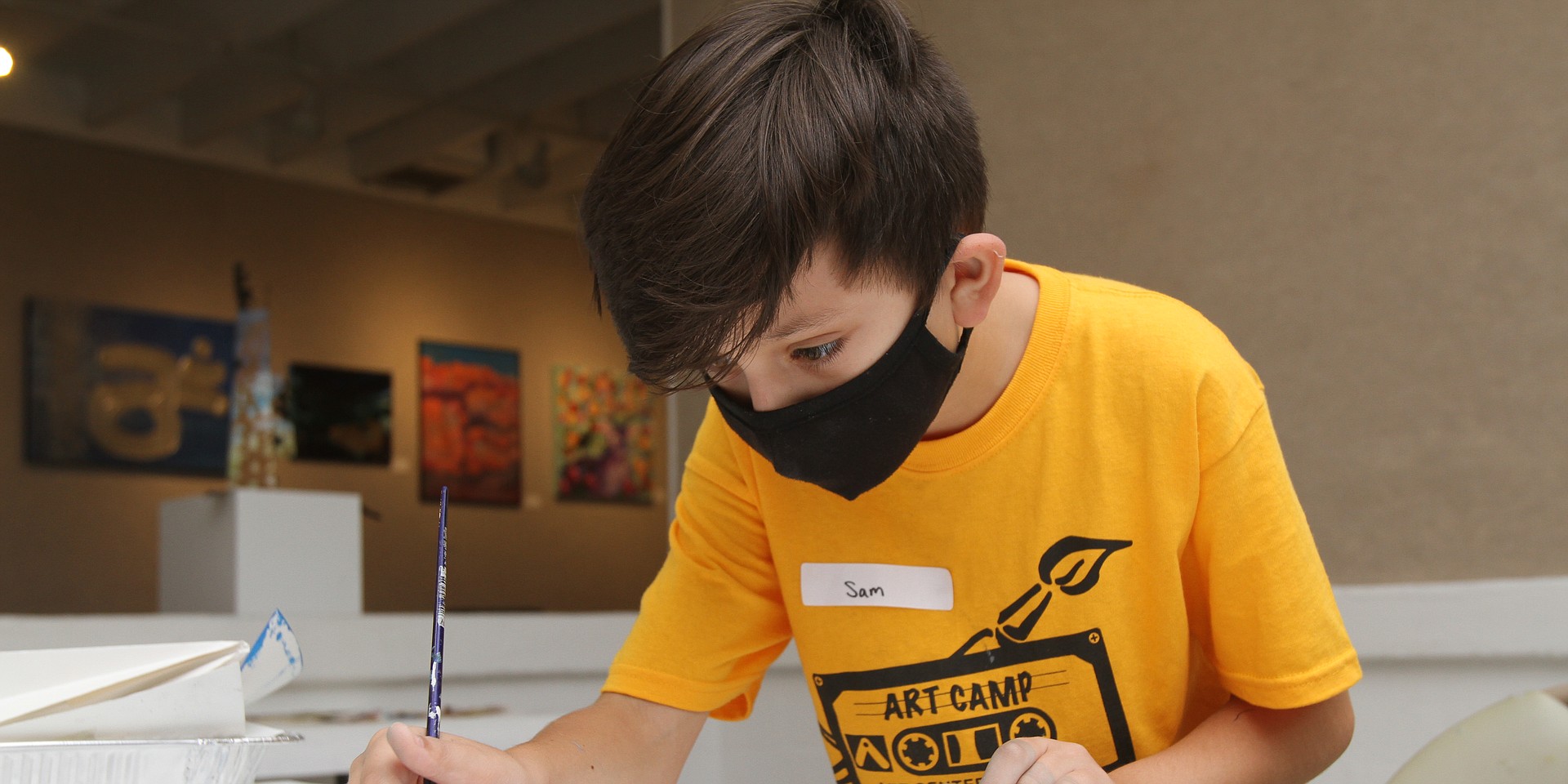 Art Center Sarasota holds its Creative Kids/Emerging Artists camp each week throughout the summer.