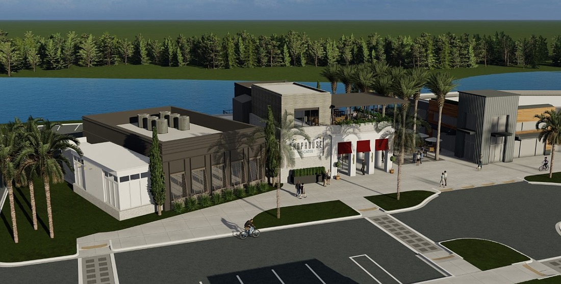A rendering of The Chophouse at Nocatee, which is designed to anchor the next phase of Nocatee Town Center.