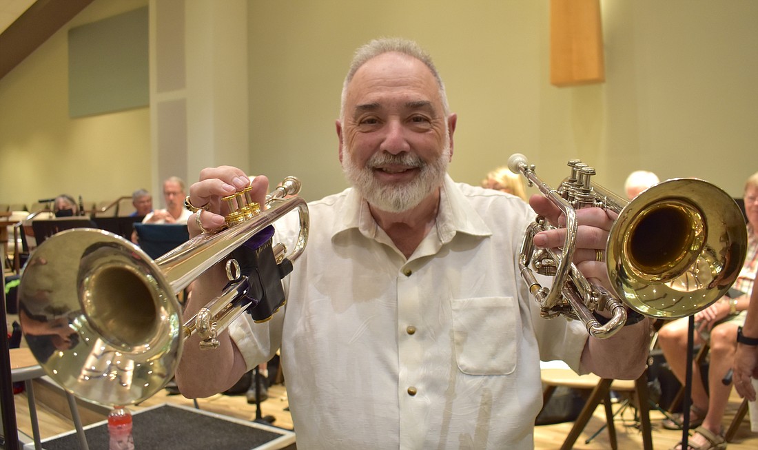 Trumpeter Vincent DiMartino has more than 160 cornets and trumpets in his collection.