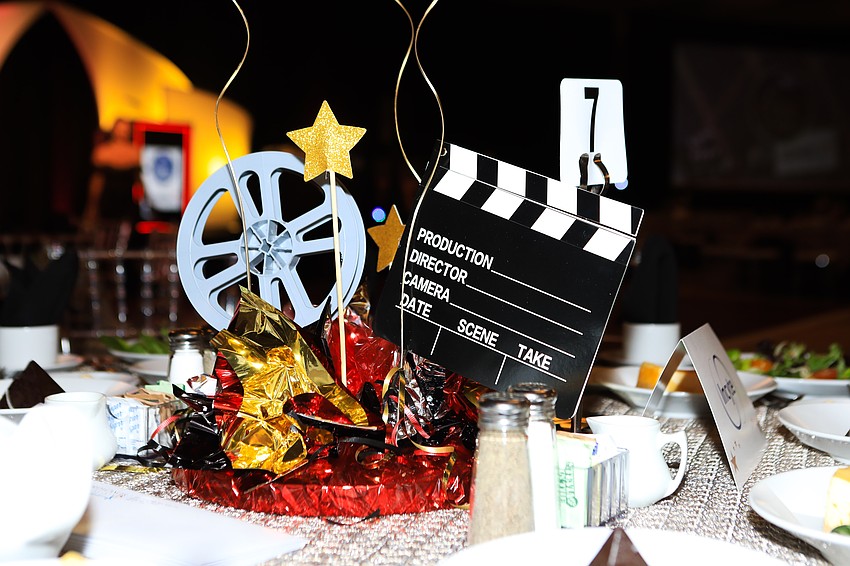 The event had a Hollywood aesthetic.