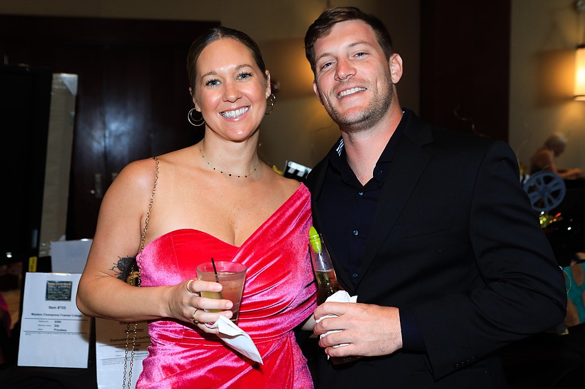 Angela Wiles and Cory Wash